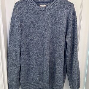St. John’s Bay Blue Cotton Crewneck Pullover Knit Sweater Men’s XL